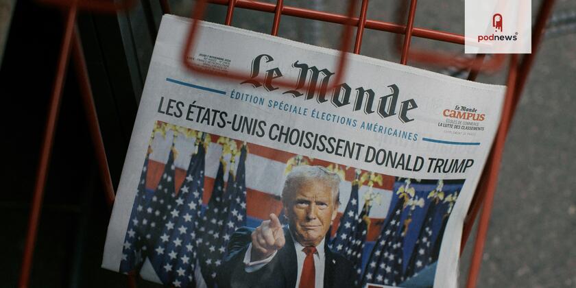 Le Monde reports on Donald Trumps election