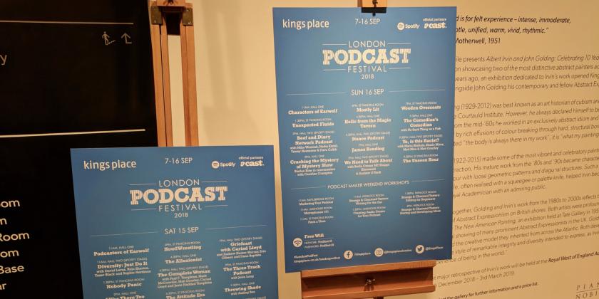 London Podcast Festival Launches Audio Fiction Cluster