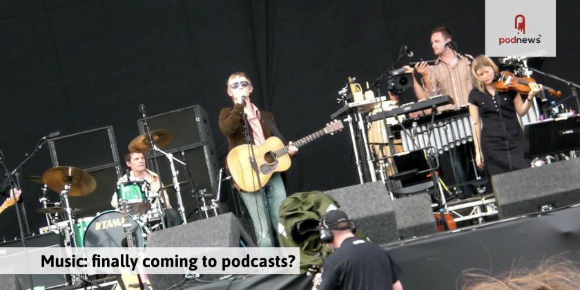 Music: finally coming to podcasts?