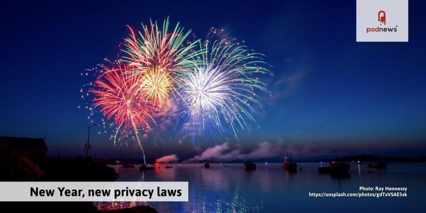 New Year, new privacy laws