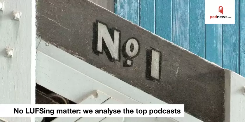 No LUFSing matter: we analyse the top podcasts for bitrate and loudness