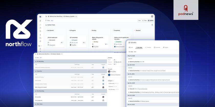 Northflow's interface