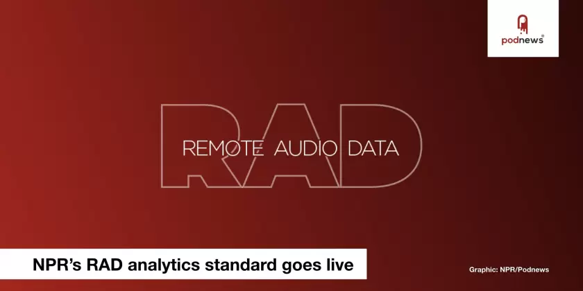 NPR's RAD analytics standard goes live