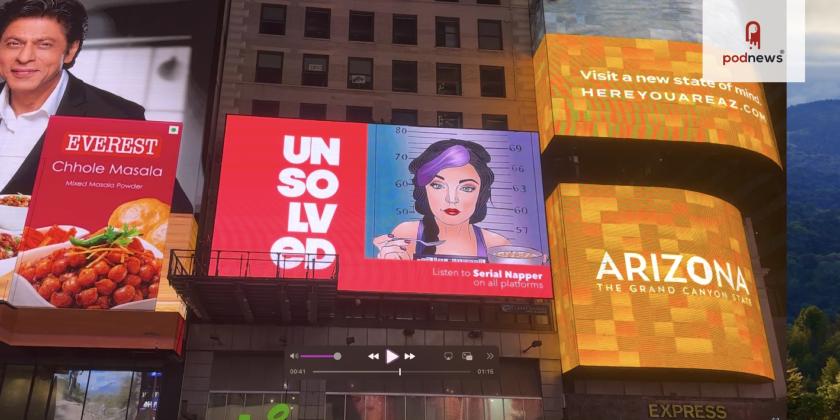 Serial Napper in Times Square