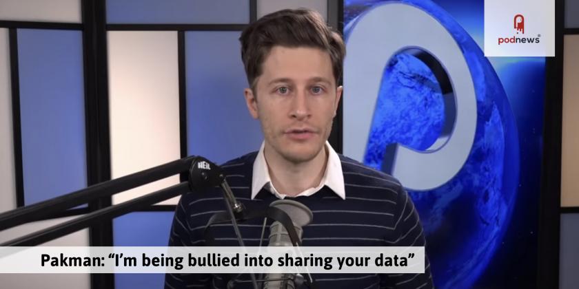 David Pakman says he's being 'bullied into sharing your data'