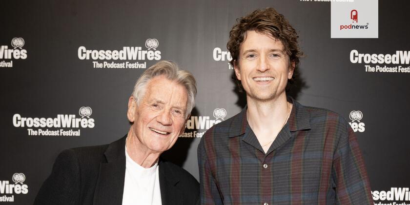 Michael Palin and Greg James