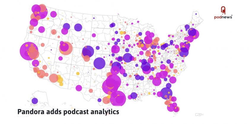 Pandora adds podcast analytics