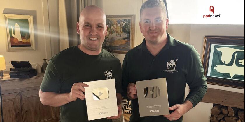 Fintech podcast awarded the Silver YouTube Play Button after reaching 100,000 subscribers in just nine months 