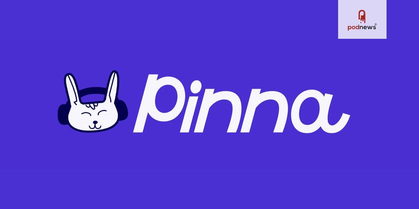 A rabbit wearing headphones, and a playful wordmark