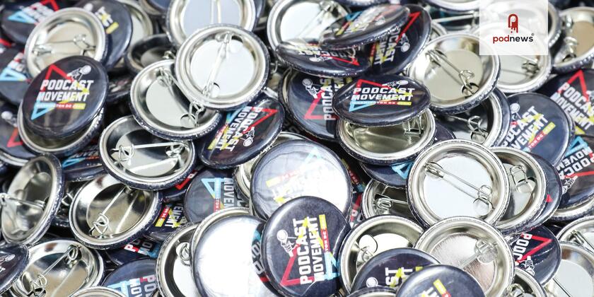 Podcast Movement badges