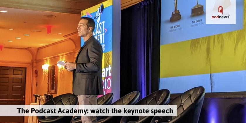 The Podcast Academy: Hernan Lopez keynote at Podcast Movement Evolutions