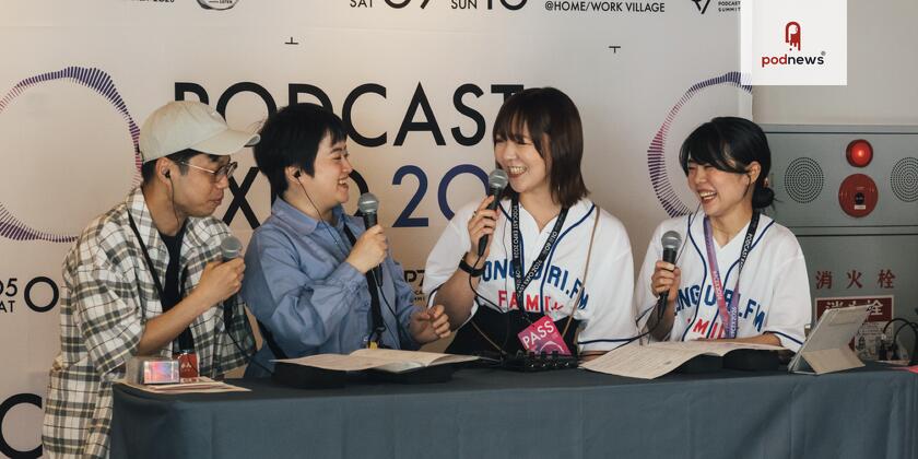 Japan’s largest podcast festival “PODCAST EXPO 2026” draws 12,713 attendees across two days in Tokyo