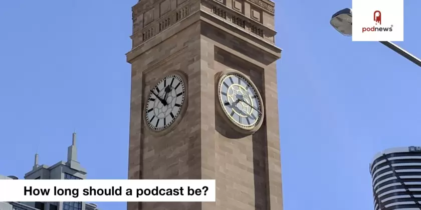 How long should a podcast be?