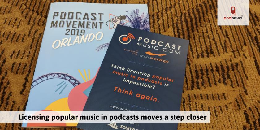 Using music in podcasting moves a step closer