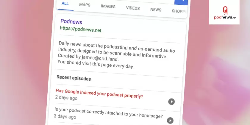 Has Google indexed your podcast properly?
