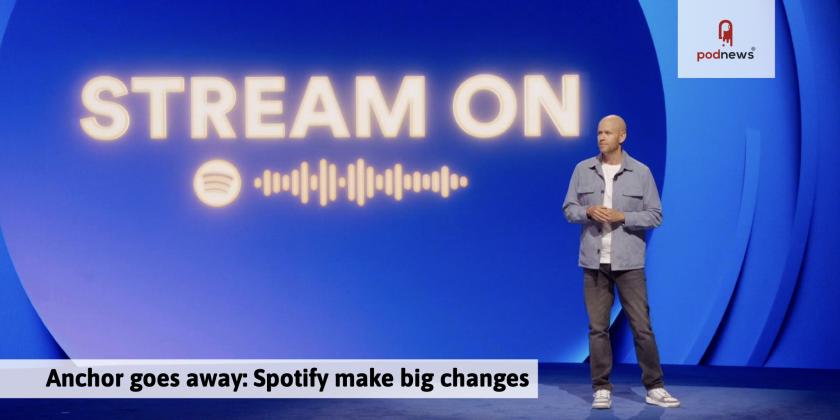 Daniel Ek at Spotify's Stream On event
