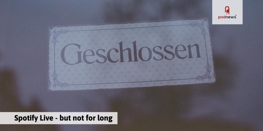 A sign in German saying 'closed'