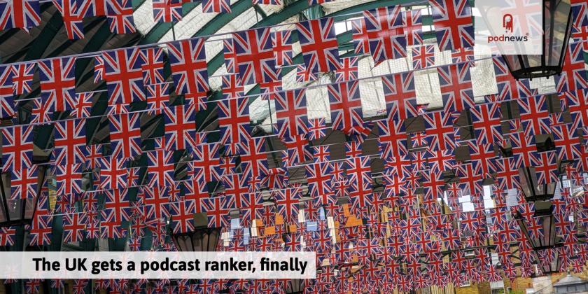 UK flags in Covent Garden market over the weekend