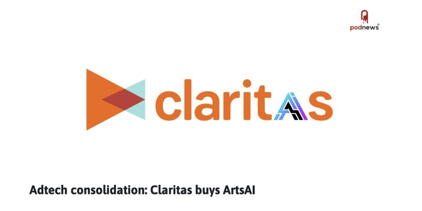 Claritas and ArtsAI logos mashed together