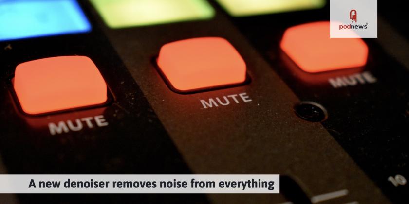 Mute buttons on an electronic thing