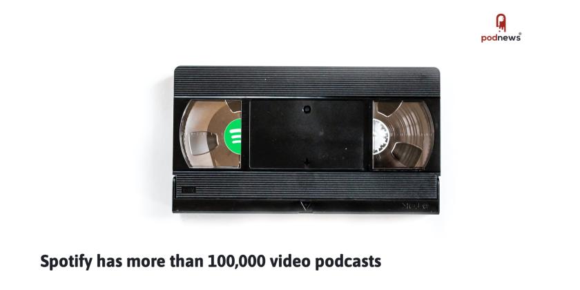 A video cassette, with a Spotify logo hidden in it