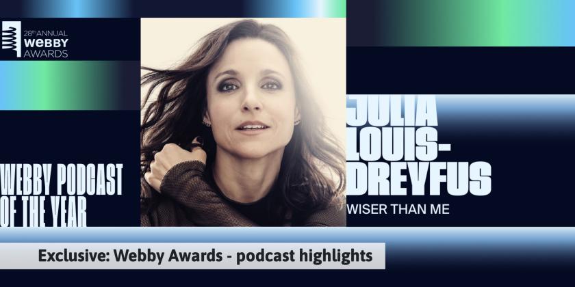 Webby Awards winner Julia Louis Dreyfus