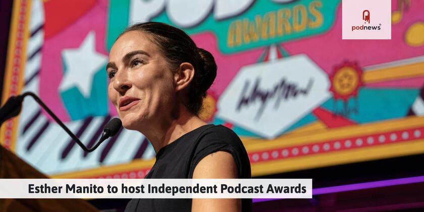 Esther Manito from the Independent Podcast Awards last year