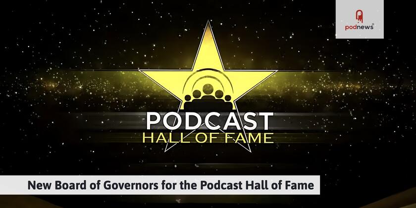 Podcast Hall of Fame logo