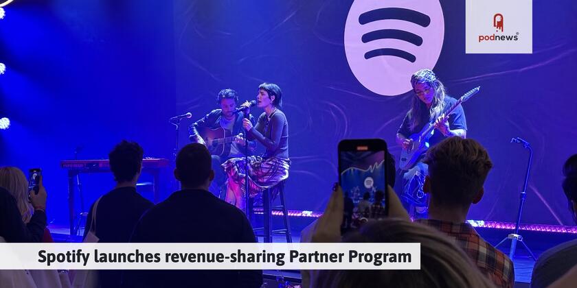 Spotify launches revenue-sharing Partner Program