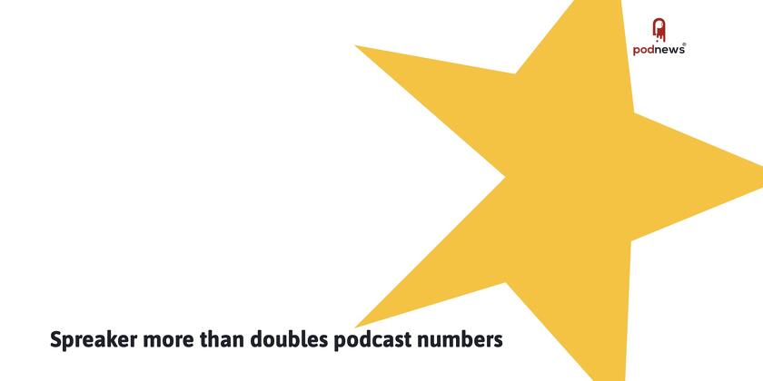 Spreaker more than doubles podcast numbers