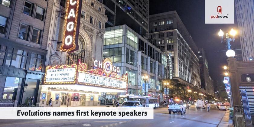 The Chicago Theater, which is in Chicago IL, USA