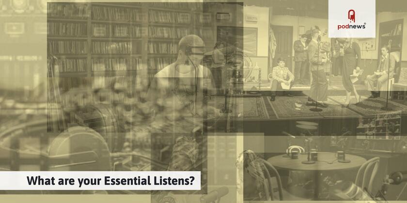A montage of various pieces of audio