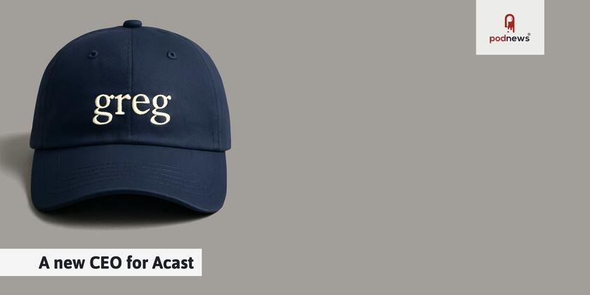 A cap with the word 'greg' embroidered in it