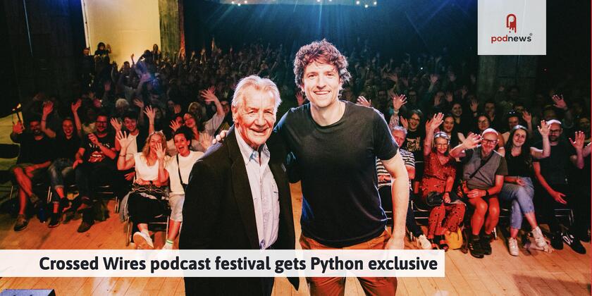 Michael Palin and Greg James