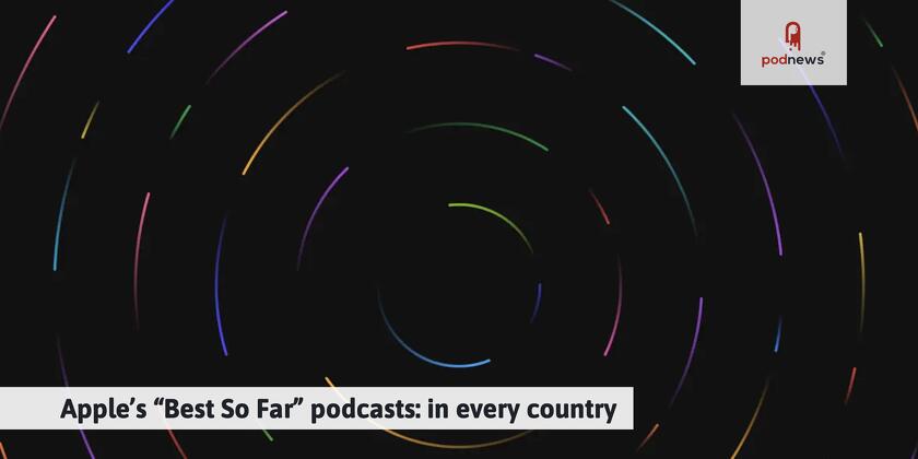 A graphic Apple used for its best-so-far lists