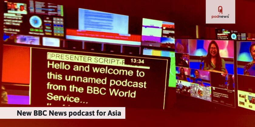 An image shown by the BBC in its presentation