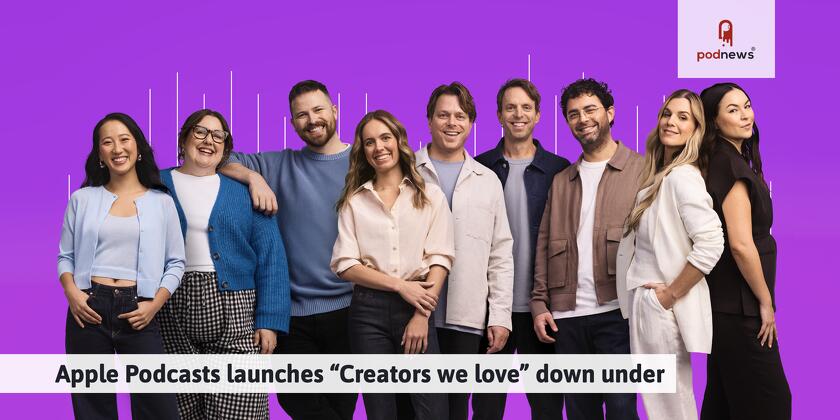 The creators highlighted by Apple
