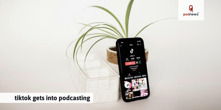 A mobile phone with TikTok on it