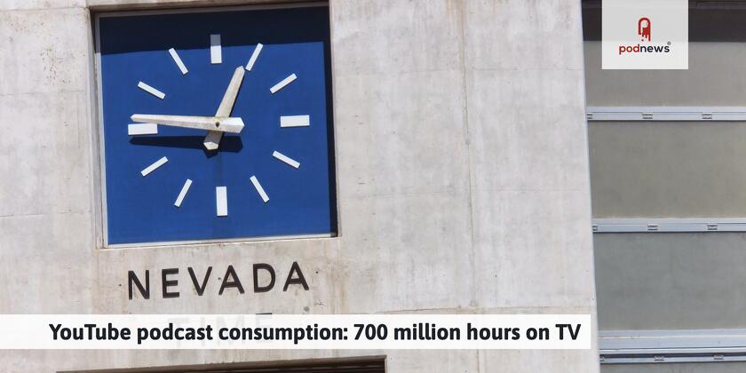 A clock in Nevada with the time on it