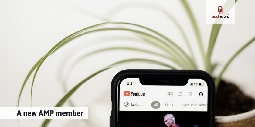 YouTube on a phone