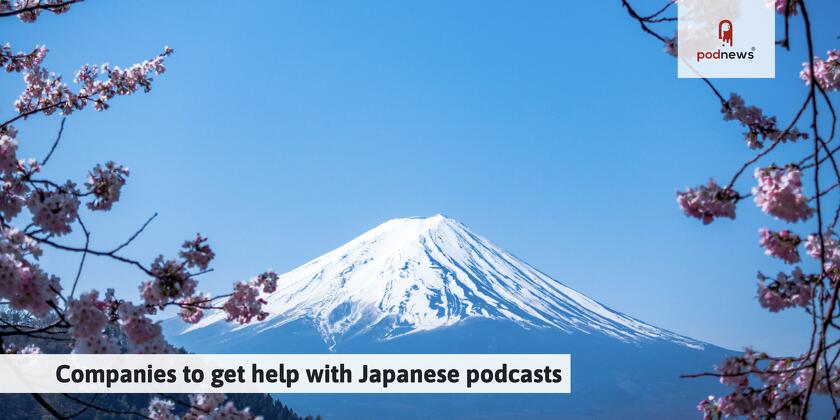 Mount Fuji and some pink blossom