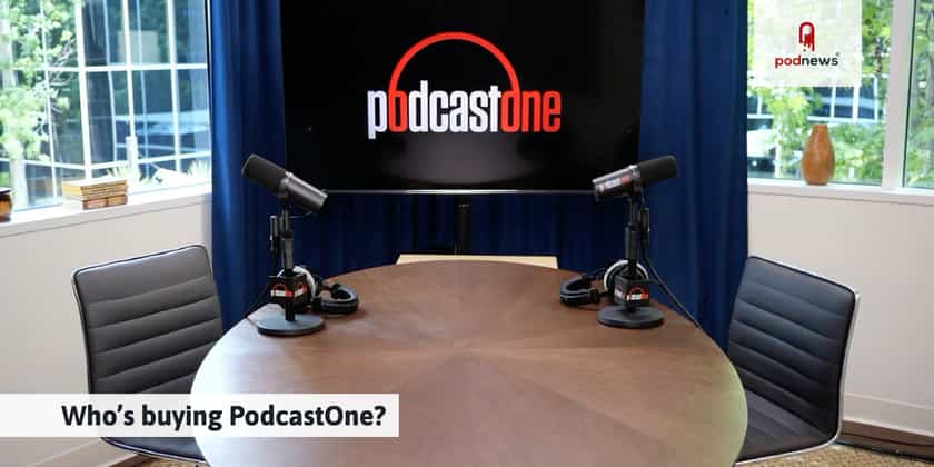 A PodcastOne studio