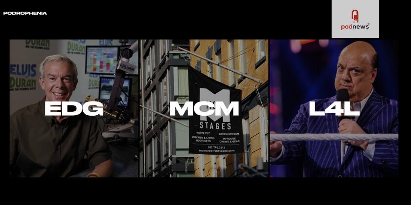 Elvis Duran Group, Looking4Larry and MCM Studios Launch Podrophenia, a Next-Generation Podcast and Vodcast Company Built for the Future of Creator-Led Media