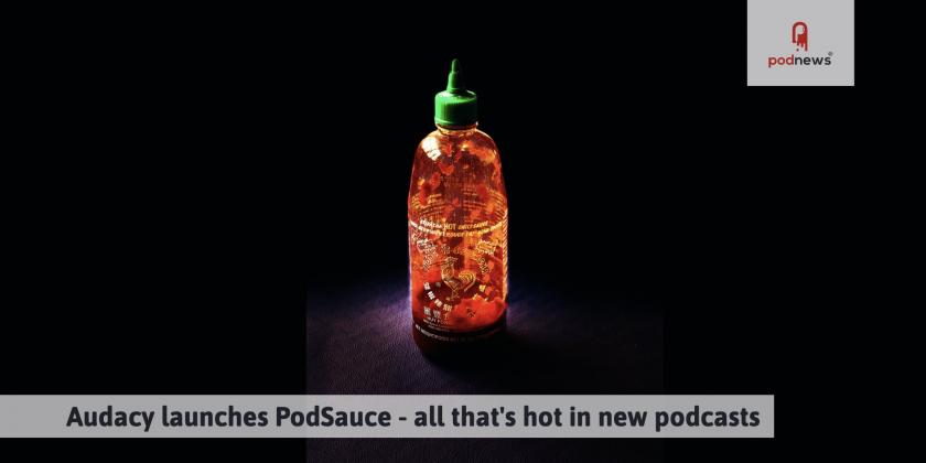 A hot sauce bottle