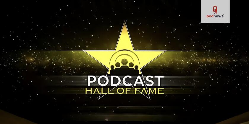 The Podcast Hall of Fame logo