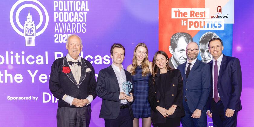 Alastair Campbell and Rory Stewart crowned at the UK Political Podcasts Awards 2025