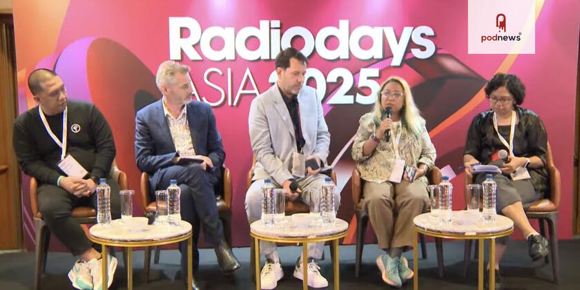 Speakers at Radiodays Asia