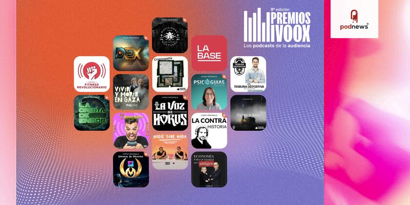 La Base, Nadie sabe nada, Días Extraños y Vivir y morir en Gaza, among the winners of the iVoox Awards 2025