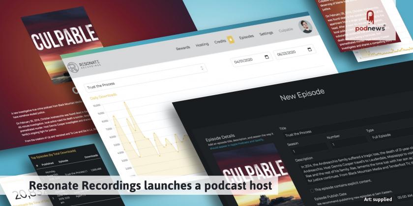 Resonate Recordings launches a podcast host