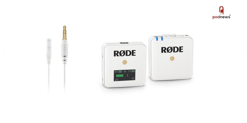 RØDE microphones expands Wireless Go range with white edition and new accessories